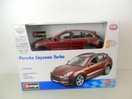 Bburago 1:24 BB Машина СБОРКА PORSCHE Cayenne Turbo металл.